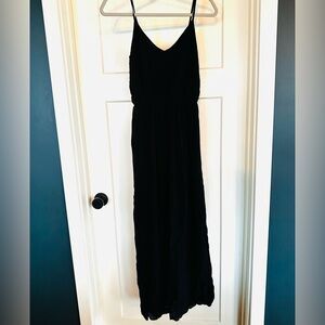 Classic Black Maxi Dress